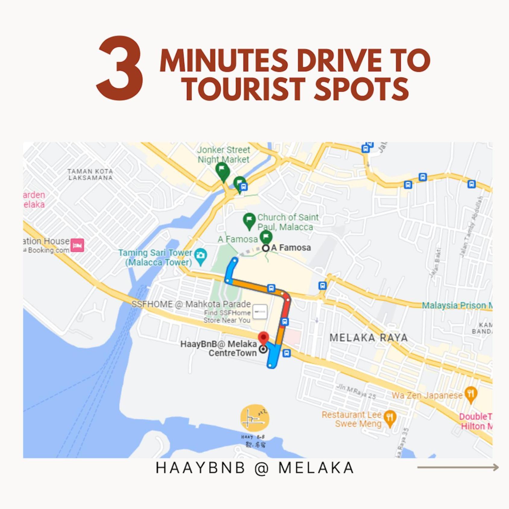 1 Bedroom Apartment, Melaka Cbd Town Center- Hosted By Private Locals Resident, Balcony With City Skyline View Or Seaview, Opposite Malls, Tv Box, 5 Minutes To Jonker Street, Malacca Eksteriør bilde